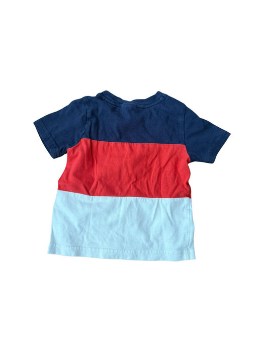 A Navy Short Sleeve T Shirts from Janie & Jack in size 12-18M for boy. (Back View)