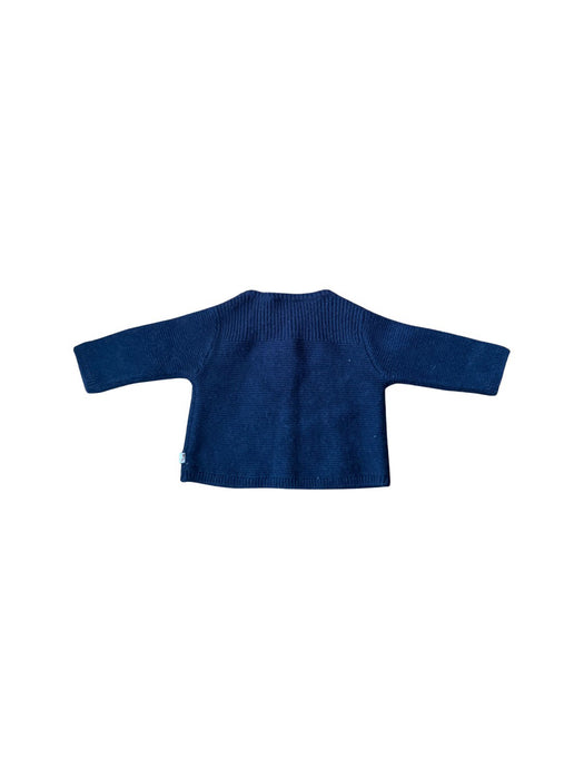 A Navy Cardigans from Jacadi in size 0-3M for neutral. (Back View)