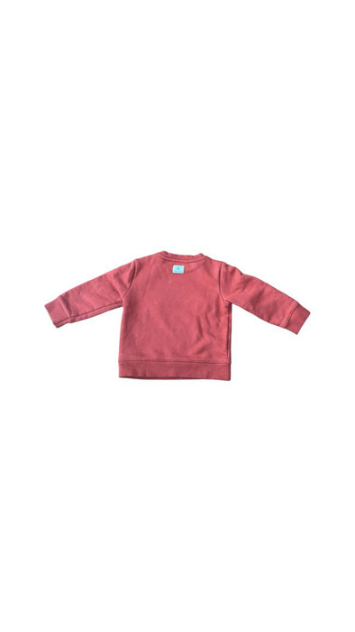 A Red Crewneck Sweatshirts from Country Road in size 6-12M for neutral. (Back View)