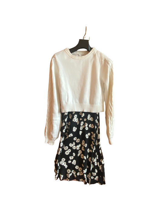 A White Sweater Dresses from Seraphine in size S for maternity. (Front View)