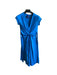 A Blue Short Sleeve Dresses from Seraphine in size XS for maternity. (Front View)