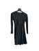 A Black Long Sleeve Dresses from Seraphine in size XS for maternity. (Front View)