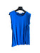 A Blue Sleeveless Tops from Mayarya in size XS for maternity. (Front View)
