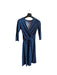 A Blue Long Sleeve Dresses from Seraphine in size XS for maternity. (Front View)