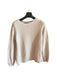 A Beige Knit Sweaters from Seraphine in size S for maternity. (Front View)