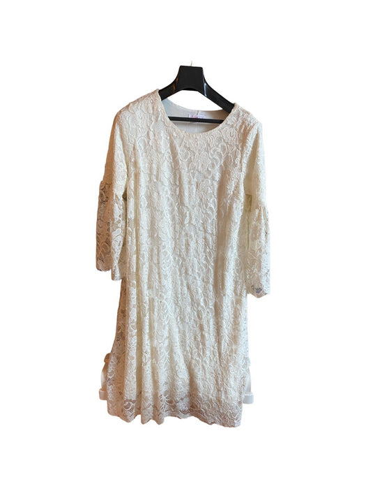 A White Long Sleeve Dresses from Ingrid & Isabel in size S for maternity. (Front View)