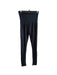 A Black Leggings from 010 Maternity in size L for maternity. (Front View)