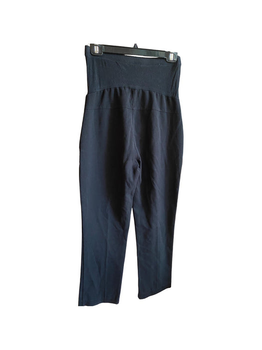 A Black Casual Pants from Seraphine in size S for maternity. (Back View)
