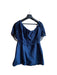 A Blue Short Sleeve Tops from Ingrid & Isabel in size S for maternity. (Back View)