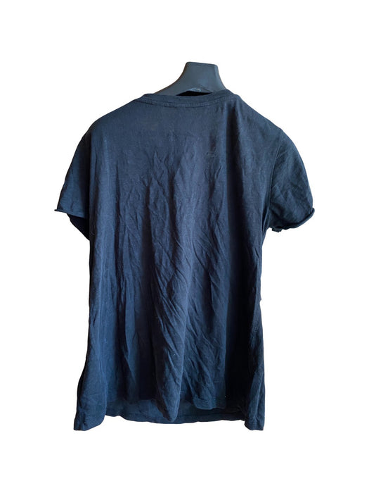 A Black Short Sleeve T Shirts from Seraphine in size S for maternity. (Back View)