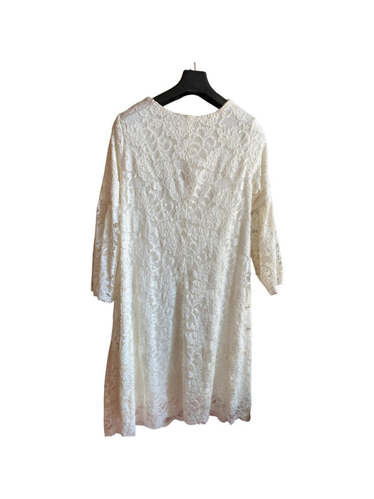 A White Long Sleeve Dresses from Ingrid & Isabel in size S for maternity. (Back View)