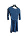 A Blue Long Sleeve Dresses from Seraphine in size XS for maternity. (Back View)