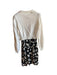 A White Sweater Dresses from Seraphine in size S for maternity. (Back View)