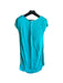 A Teal Short Sleeve Dresses from Seraphine in size XS for maternity. (Back View)