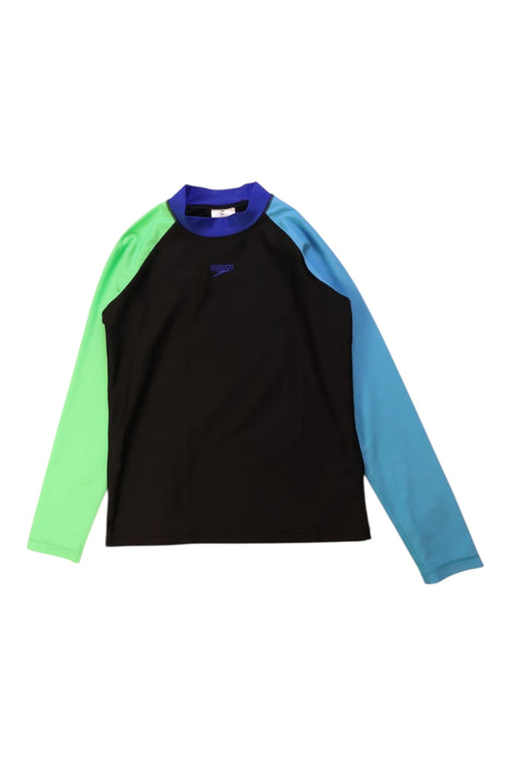 A Multicolour Rash Guards from Speedo in size 11Y for boy. (Front View)