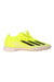 A Yellow Sneakers from Adidas in size 9Y for boy. (Front View)