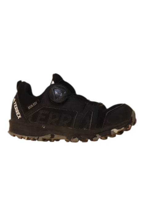 A Black Sneakers from Adidas in size 5T for neutral. (Front View)