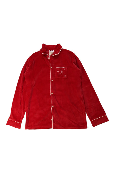 A Red Pyjama Sets from Jacadi in size 12Y for neutral. (Front View)