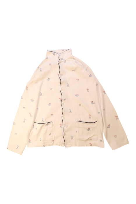 A Beige Pyjama Sets from Jacadi in size 12Y for boy. (Front View)