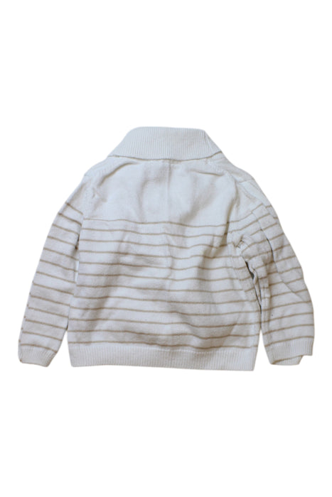 A Beige Cardigans from Janie & Jack in size 12-18M for boy. (Back View)