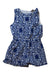 A Blue Sleeveless Rompers from Vineyard Vines in size 4T for boy. (Front View)