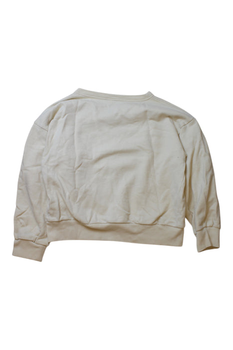 A Beige Crewneck Sweatshirts from Petit Bateau in size 8Y for neutral. (Back View)