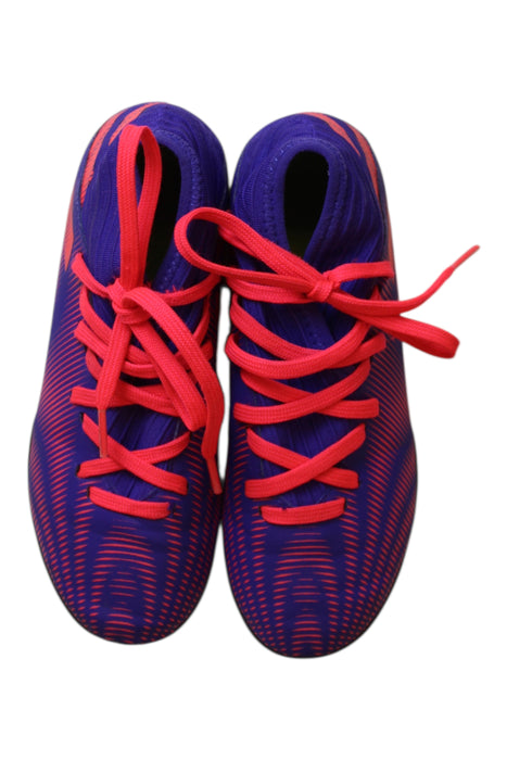A Multicolour Cleats/Soccer Shoes from Adidas in size 7Y for neutral. (Back View)