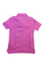 A Pink Short Sleeve Polos from Polo Ralph Lauren in size 5T for girl. (Back View)