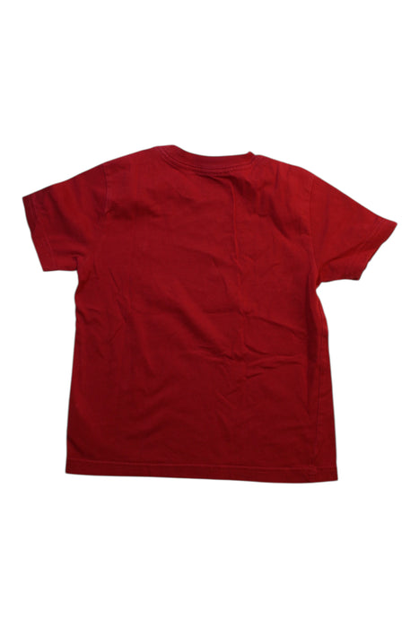 A Red Short Sleeve T Shirts from Polo Ralph Lauren in size 4T for boy. (Back View)
