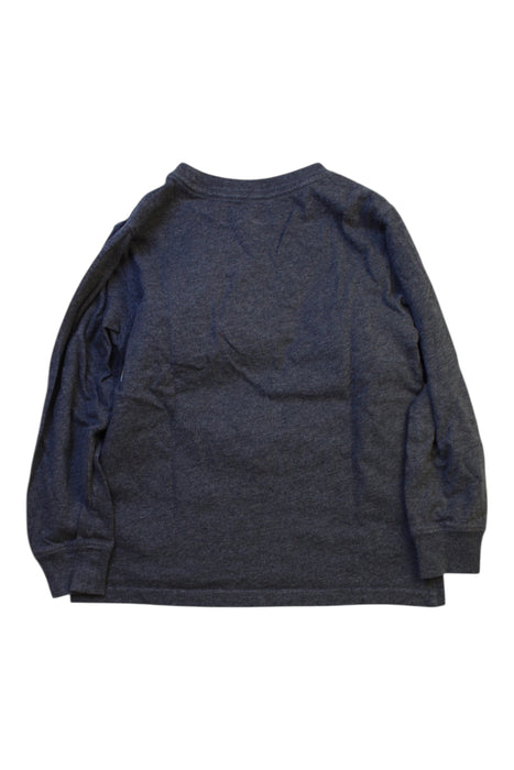 A Grey Crewneck Sweatshirts from Polo Ralph Lauren in size 5T for girl. (Back View)