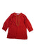 A Red Long Sleeve Shirts from Fabindia in size 3T for boy. (Front View)