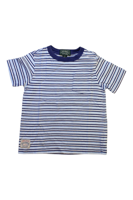 A Blue Short Sleeve T Shirts from Ralph Lauren in size 3T for boy. (Front View)