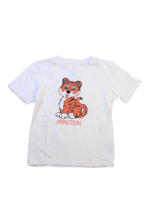 A White Short Sleeve T Shirts from Garb Inc in size 4T for boy. (Front View)