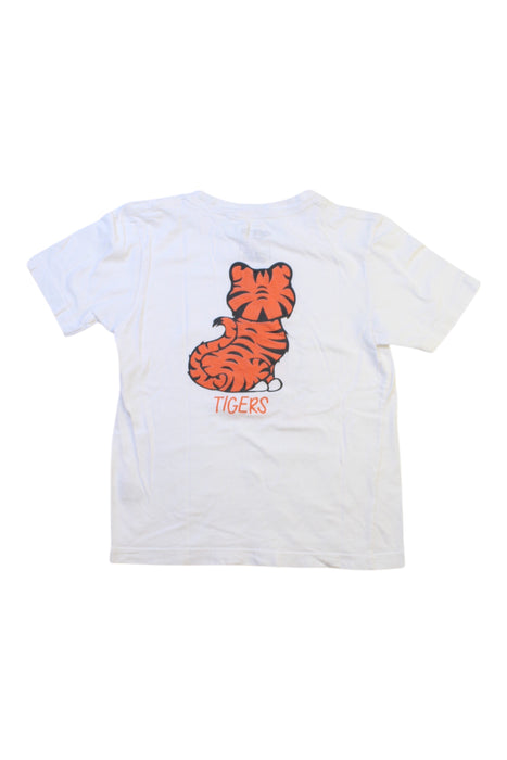 A White Short Sleeve T Shirts from Garb Inc in size 4T for boy. (Back View)