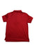 A Red Short Sleeve Polos from Polo Ralph Lauren in size 4T for boy. (Back View)
