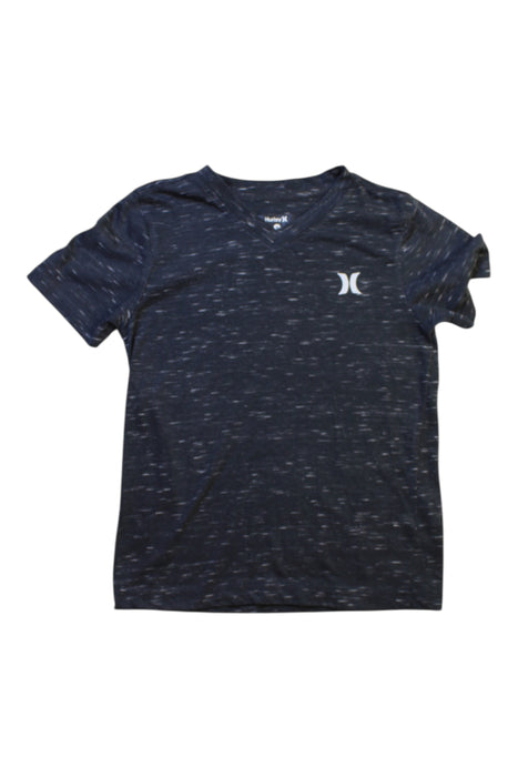 A Navy Short Sleeve T Shirts from Hurley in size 6T for boy. (Front View)