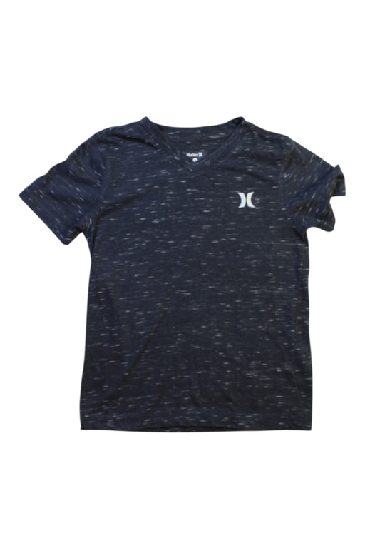 A Navy Short Sleeve T Shirts from Hurley in size 6T for boy. (Front View)