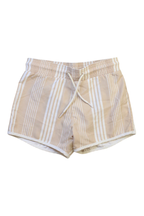 A Beige Swim Shorts from Minnow in size 6T for boy. (Front View)