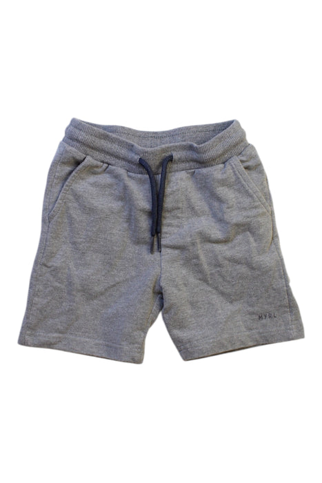 A Grey Shorts from Mayoral in size 3T for boy. (Front View)