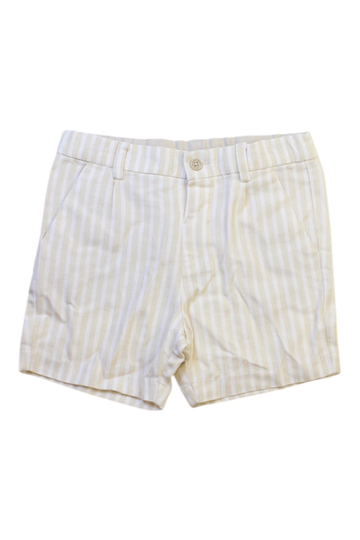 A White Shorts from Mayoral in size 3T for boy. (Front View)