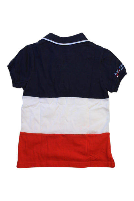 A Multicolour Short Sleeve Polos from Mayoral in size 5T for boy. (Back View)