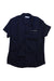 A Navy Short Sleeve Shirts from Mayoral in size 5T for boy. (Front View)
