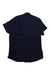 A Navy Short Sleeve Shirts from Mayoral in size 5T for boy. (Back View)