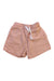 A Peach Shorts from Minnow in size 4T for boy. (Front View)