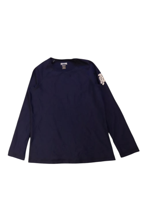 A Navy Rash Guards from Vilebrequin in size 12Y for boy. (Front View)