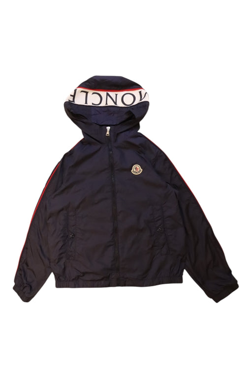 A Navy Lightweight Jackets from Moncler in size 10Y for boy. (Front View)