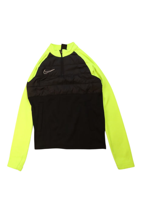 A Black Active Tops from Nike in size 10Y for boy. (Front View)