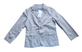 A Grey Blazers from Petit Bateau in size 10Y for boy. (Front View)