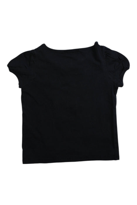 A Black Short Sleeve Tops from Janie & Jack in size 2T for girl. (Back View)