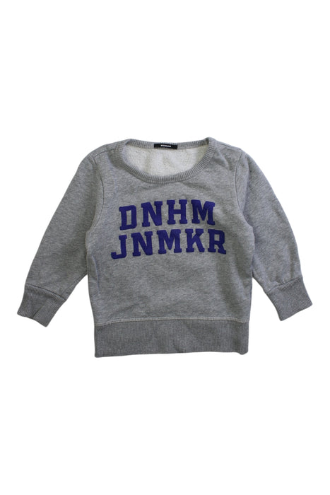 A Grey Crewneck Sweatshirts from Denham in size 12-18M for girl. (Front View)